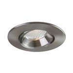 4" LUNA LED ROUND REGRESSED GIMBAL RECESSED FIXTURE - RA4-12RG-DTW90BN