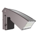 [R] Wall pack full cutoff 20W 120-347V 30-40-50K bronze clear lens type 2 int. photo.