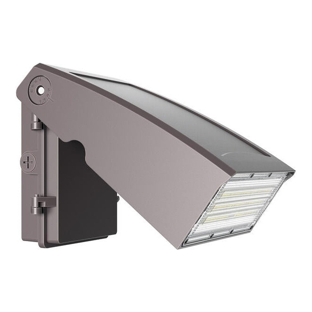 [R] Wall pack full cutoff 20W 120-347V 30-40-50K bronze clear lens type 2 int. photo.