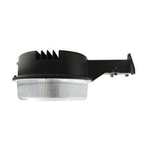 [R] Barn light 40W 100-277V 50K black clear lens 120 deg. int. photo.