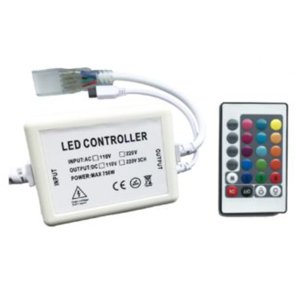 TRANSFORMER+REMOTE FOR RGB-50M - 750W - CAN AFFORD 25M 120V AND 50M 220V