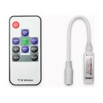 10 KEY RF REMOTE AND CONTROLLER FOR RGB LED STRIPS