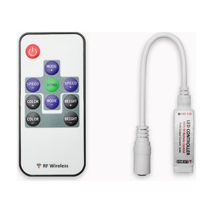 10 KEY RF REMOTE AND CONTROLLER FOR RGB LED STRIPS