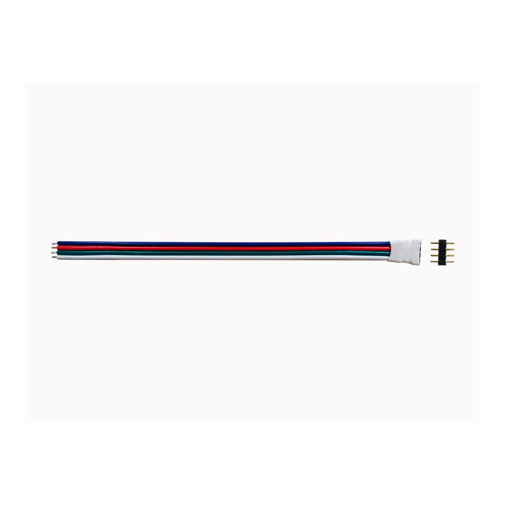 RGB LED STRIP WIRES WITH CONNECTOR