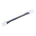 CONNECTEUR DOUBLE FACE POUR RUBAN LED SL-RGB25M SEULEMENT AVEC FIL DE 15CM