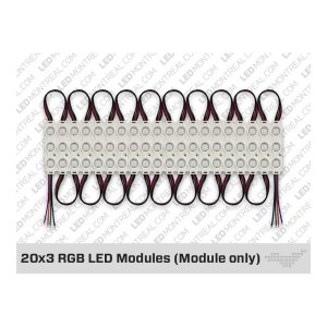 SET OF 20+ IP67 5050 RGB LED MODULES ( 0.72W PER MODULE )