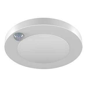 4" DIA. LED CLOSET LIGHT - 10W (600LM) - SELECTABLE CCT 27-30-35-40-50K 120V - PIR SENSOR (DELAY