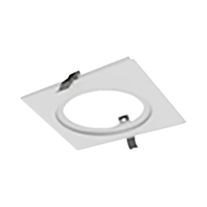 ECL - 4" - 1 LIGHT FRAME - WHITE - COMPATIBLE WITH RGD-ECL & EDA-ECL 4"
