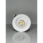 ENCASTRÉ LED RIGID ECL 4 PO GIMBAL RÉCESSÉ - 17W (1250LM) - CRI 90 - CCT SÉLECTIONNABLE 27-30-35-40-50K - GRADABLE