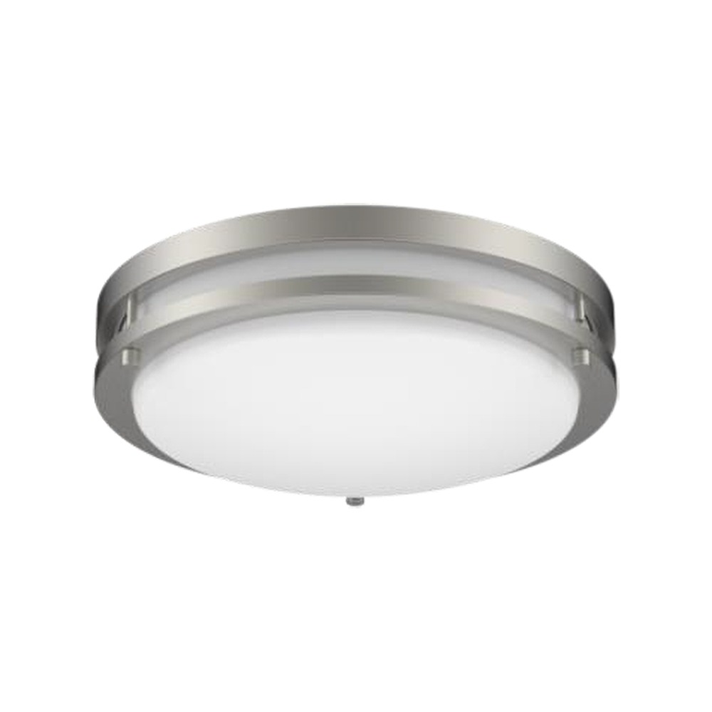 RIGID FLUSH MOUNT II - 12" - FITABLE 22-18-15W (1540-1260-1000LM) - FITABLE 5CCT (27-30-35-40-50K) - CRI 90 - TRIAC DIMMABLE - 2 RING