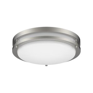 RIGID FLUSH MOUNT II - 14" - SELECTABLE 24-21-18W (1800-1575-1350LM) - SELECTABLE 5CCT (27-30-35-40-50K) - CRI 90 - TRIAC DIMMABLE - 2 RING