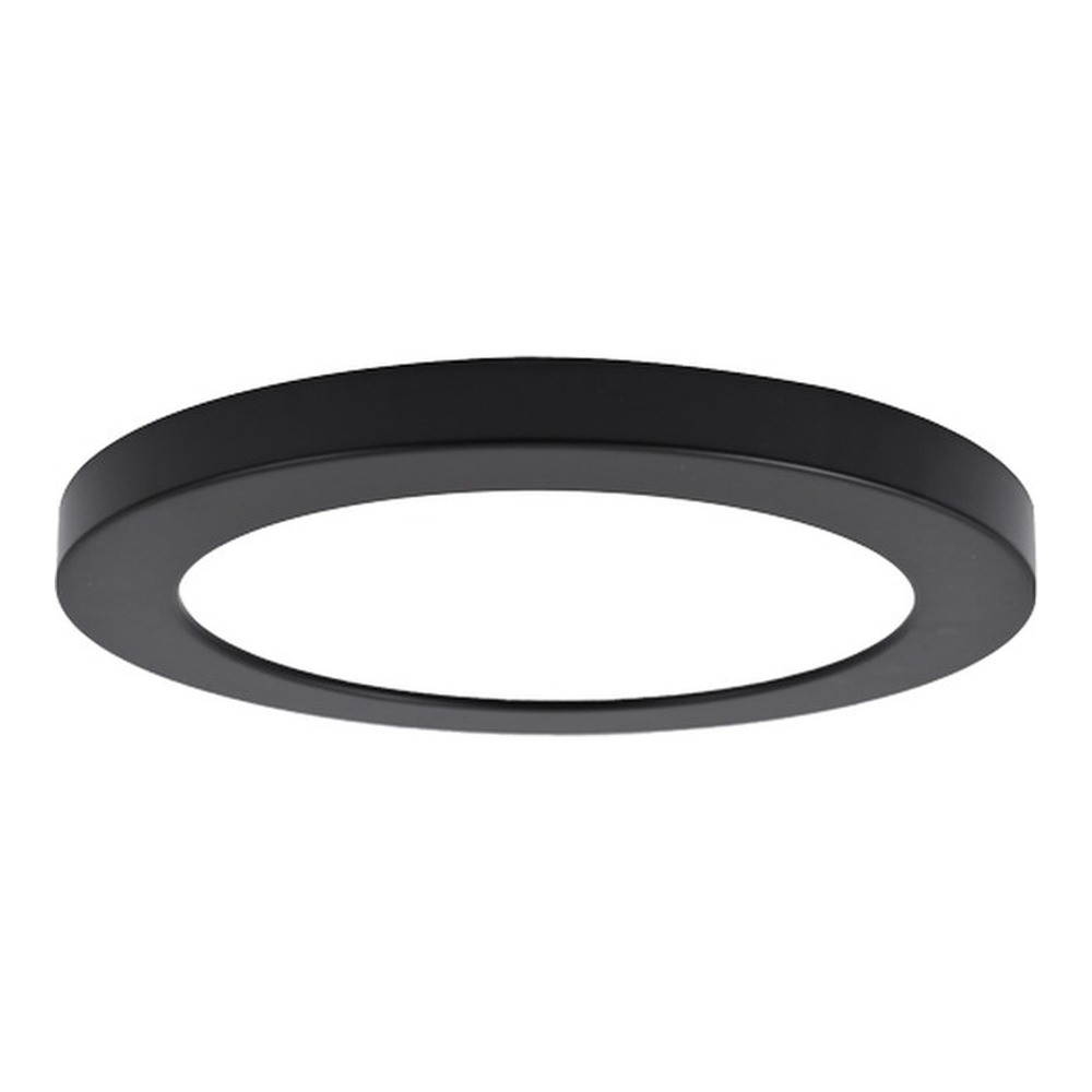 RIGID HS II SLIM MATTE BLACK RECESSED MOUNTING FRAME FOR HS2/11 - (DIA. 11 - 22" - HEIGHT 0 - 61")