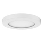RIGID HS II SLIM FLUSH MOUNT 5" - 10W (800LM) - SELECTABLE 27-30-35-40-50K - CRI 90 - TRIAC DIMMABLE - WHITE TRIM