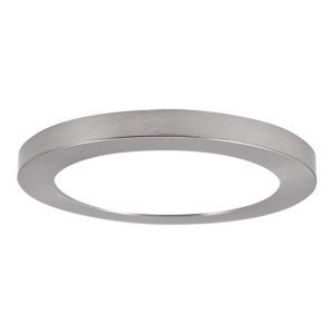 RIGID HS II SLIM SATIN NICKEL RECESSED TRIM FOR HS2/9 (DIA. 9 - 18" - HEIGHT 0 - 61")