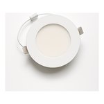 RGD-SP5 4" SLIM PANEL - 9W (750LM) - SELECTABLE (27-30-35-40-50K) - DIMMABLE - WHITE - 120V - FT6 CABLE - 90CRI - METAL TRIM