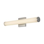 BATHROOM LIGHT FIXTURE - ROUND BRUSHED NICKEL 2' - 24W - 5CCT (27K-30K-35K-40K-50K) - 120V