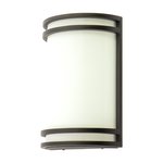 RIGID WALL SCONCE II - BLACK - 15W (1100LM) - 5CCT SELECTABLE (27-30-35-40-50K) - DIMMABLE - 2 RING