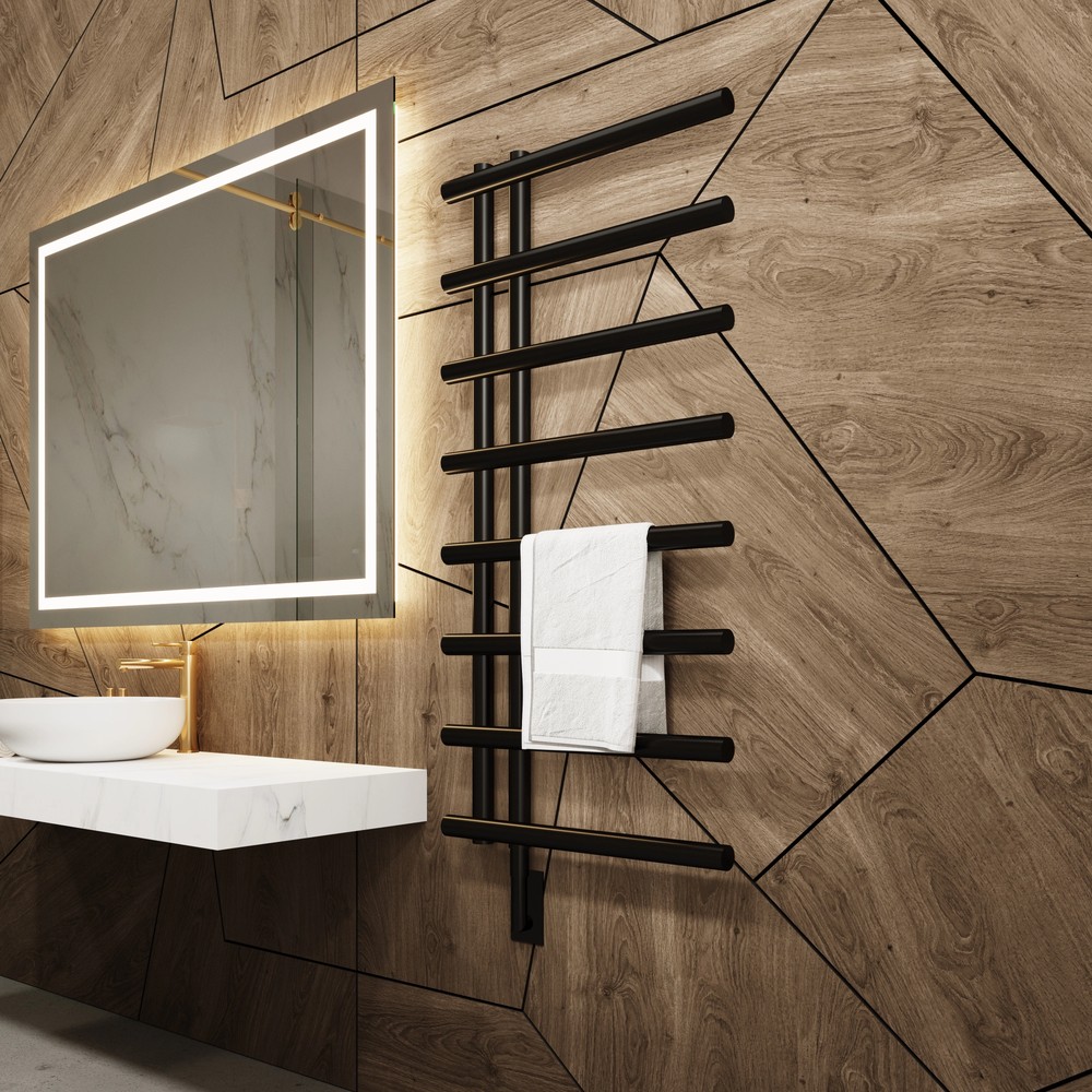 RHEA TOWEL WARMER - BLACK