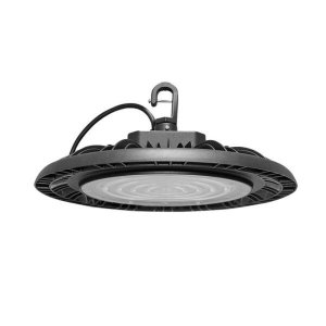 [R] Highbay UFO 200W 100-277V 50K black clear lens dim 0-10vdc