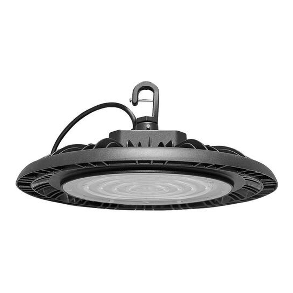 [R] Highbay UFO 200W 120-347V 50K black clear lens dim 0-10vdc
