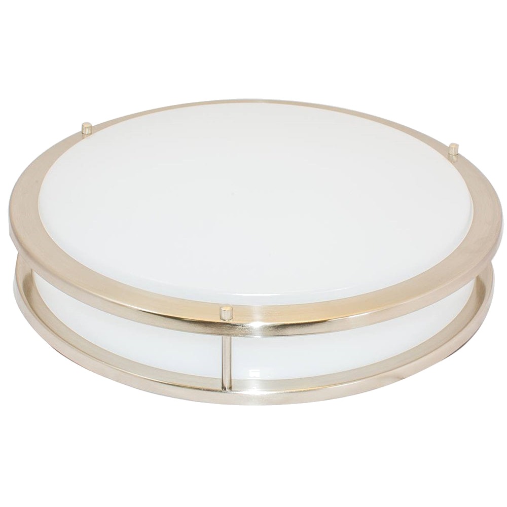 LUMINAIRE TAMBOUR DESIGNER 14" FLEXWATT+FLEXCOLOR 6W 4000K AVEC DÉTECTEUR D'OCCUPATION 120-277V