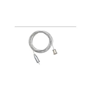STAINLESS STEEL, WATERPROOF AIRCRAFT SUSPENSION CABLE -RP-LBI65-SPND-SS-10FT-2P
