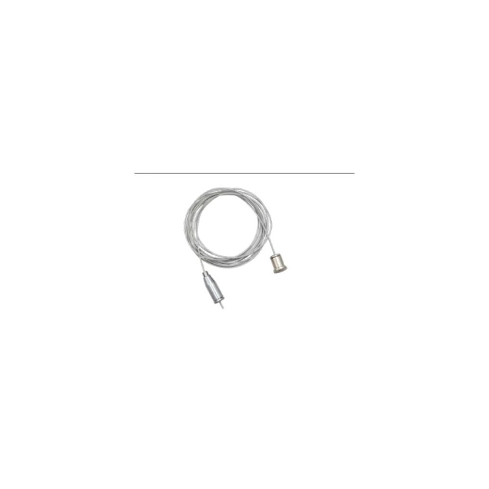 STAINLESS STEEL - WATERPROOF AIRCRAFT SUSPENSION CABLE  -RP-LBI65-SPND-SS-10FT-2P