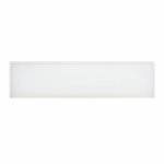 [R] [2pk] Luminaire panneau plat 1'X4' 20-25-30-36-40W 120-347V 3CCT 35-40-50K blanc lentille dépoli gradable 0-10vdc
