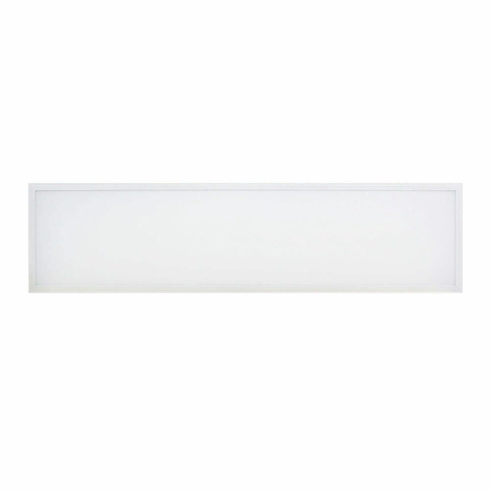 [R] [2pk] Luminaire panneau plat 1'X4' 20-25-30-36-40W 120-347V 3CCT 35-40-50K blanc lentille dépoli gradable 0-10vdc