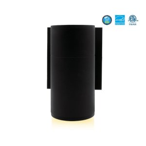 APPLIQUE MURALE LED CYLINDRIQUE 120V-277V - 5CCT (2700K - 3000K - 3500K - 4000K - 5000K) - 10W - 600 LM - IP65 - IRC 90+