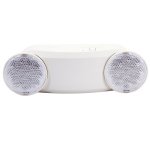 [R] Emergency light dual-head 1.6W 120-347V battery 120mins 1W (RZZEMTSF002GB)
