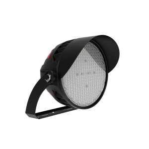 Sports light 600-500-400-300W 120-347V 50K black clear 40 deg. dim 0-10V DLC Premium - DLC ID S-7L322G - 90 -461 Lumens