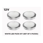 UNDER CABINET ULTRA THIN WHITE LED PUCK KIT