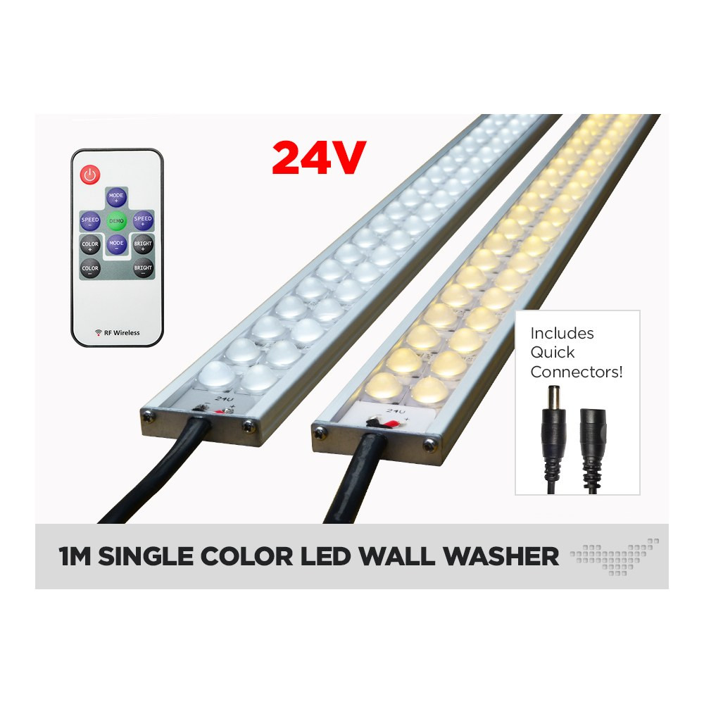 1M INDOOR WHITE LED WALL WASHER BAR KIT