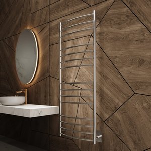 SELENE TOWEL WARMER - CHROME