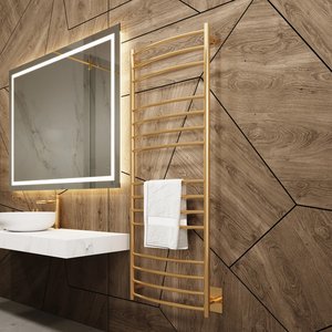 SELENE TOWEL WARMER - GOLD