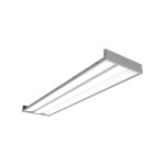 TUROLIGHT SIGNATURE SGS LUMINAIRE LED ENCASTRÉ PANIER CENTRAL 1X4 - LENTILLE CARRÉE GIVRÉE - PUISSANCE
