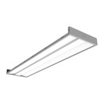SIGNATURE - SGS - RECESSED CTR BASKET - 1X4 - SQUARE FROSTED LENS - SELECTABLE 40-36-30W (5000-4500-3750LM) -