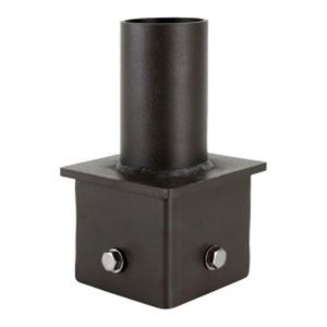 5" Square Pole Mount with 2-3/8" O.D. Tenon