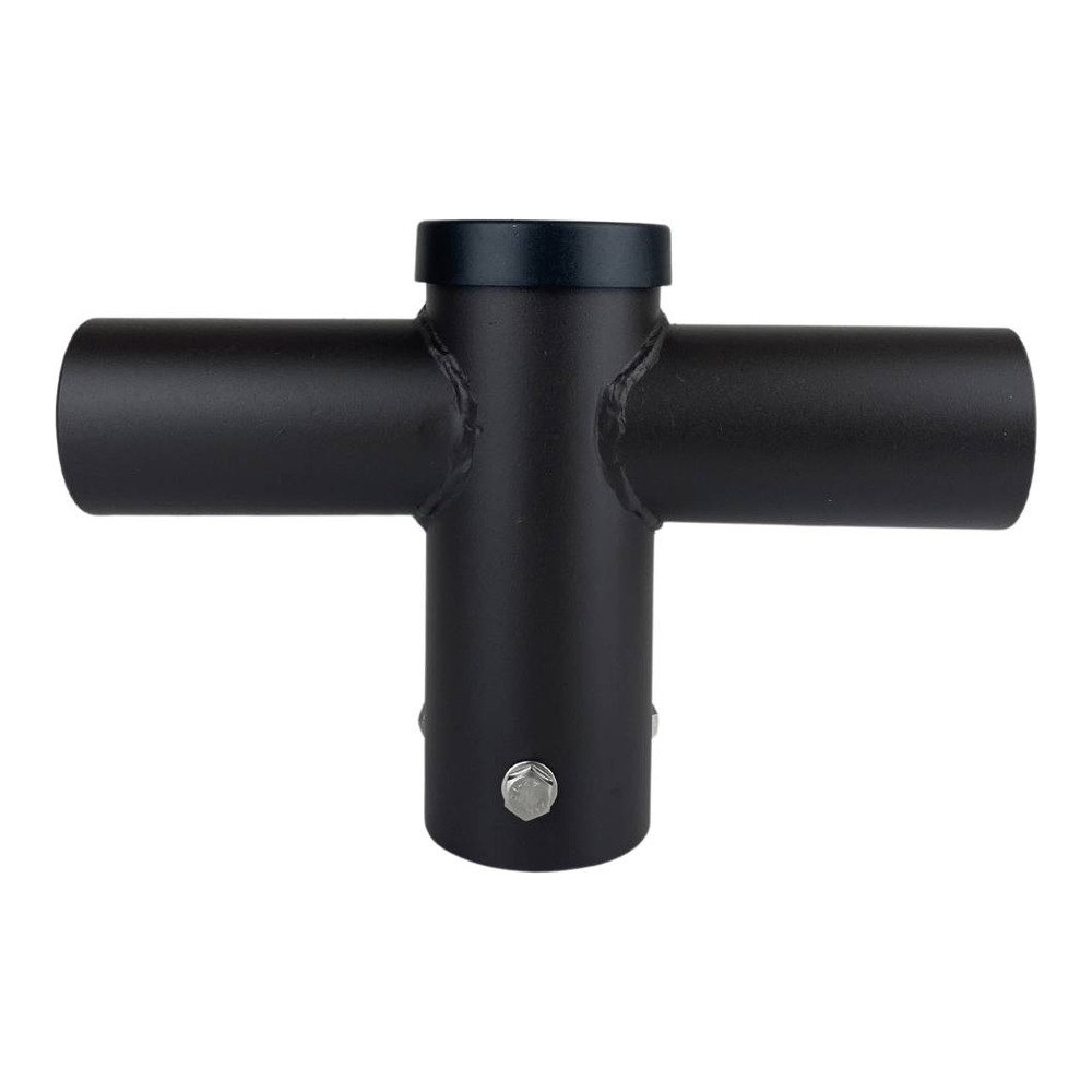 TWIN SPOKE ROUND POLE MOUNT | 180 DEG | 2-3/8" O.D. TENON