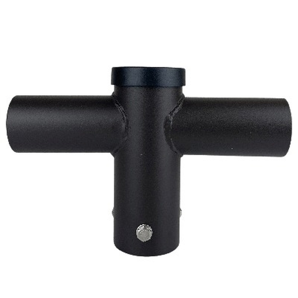Twin Spoke Rond Montage sur Poteau - 180 Deg - 2-3/8" O.D. Tenon