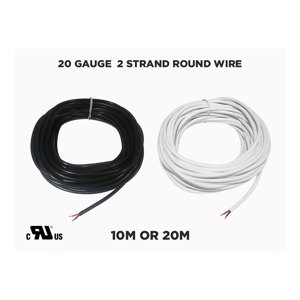 SINGLE COLOR WIRE FOR LED STRIPS (10 OR 20 METER)