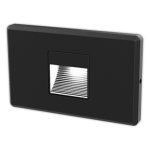 SL-250 - 2.5W - 120V - 30K - 25 LUMENS. 4 5/8 X 23/4 X 23/8. NON DIMMABLE. INSTALLATION VERTICALE OU HORIZONTALE. TROU À (SL-250-BK)