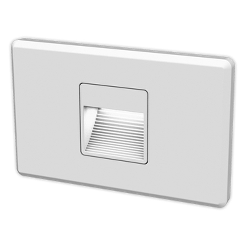 SL-250 - 2.5W - 120V - 30K - 25 LUMENS. 4 5/8 X 23/4 X 23/8. NON DIMMABLE. INSTALLATION VERTICALE OU HORIZONTALE. TROU À (SL-250-WH)