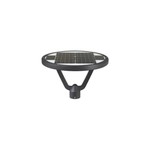 CIRCULAR SOLAR POST TOP -SL-CPT-25L-30K-BK-G1