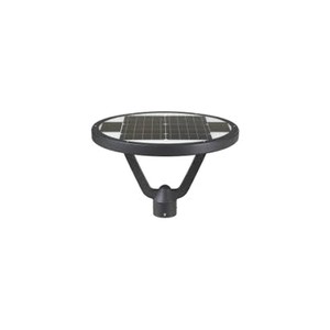CIRCULAR SOLAR POST TOP -SL-CPT-25L-30K-BK-G1