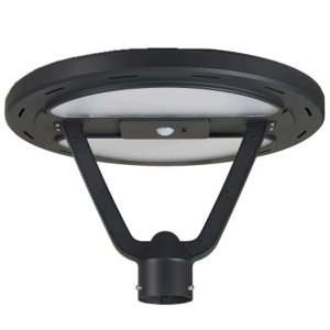 CIRCULAR SOLAR POST TOP  -SL-CPT-25L-40K-BK-G1