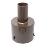 3" POLE TENON  -SL-SAL-BKT-RT-3-BK-G1