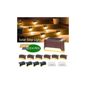1W SOLAR STEP LIGHT - LIGHT EFFICIENT DESIGN - LED