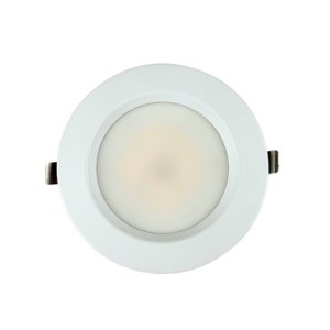 Fire Rated Slim Panel 4" - 5CCT Variable - 800 Lumens - Round - White - V3